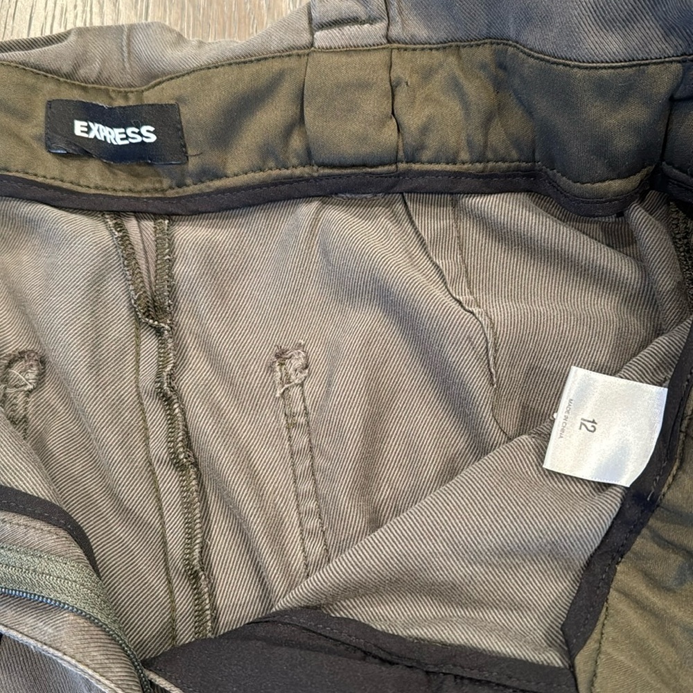 Express Tie Waist Pants - Picture 2 of 7